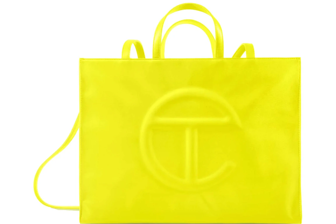 Telfar Shopping Bag Large Highlighter Yellow