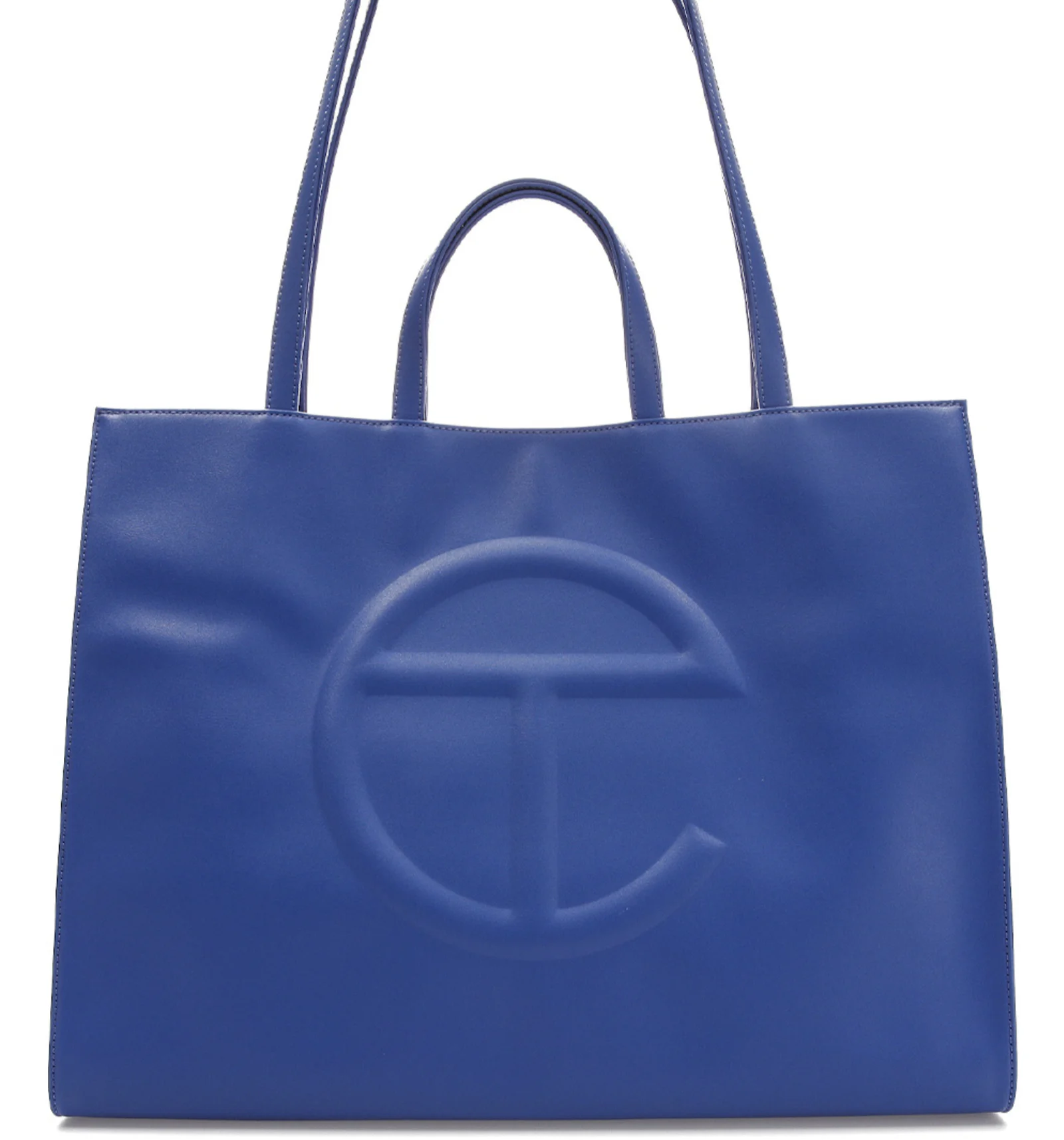 Bolsa de compras Telfar Cinta de pintor grande in Vegan Leather with Silver tone MX