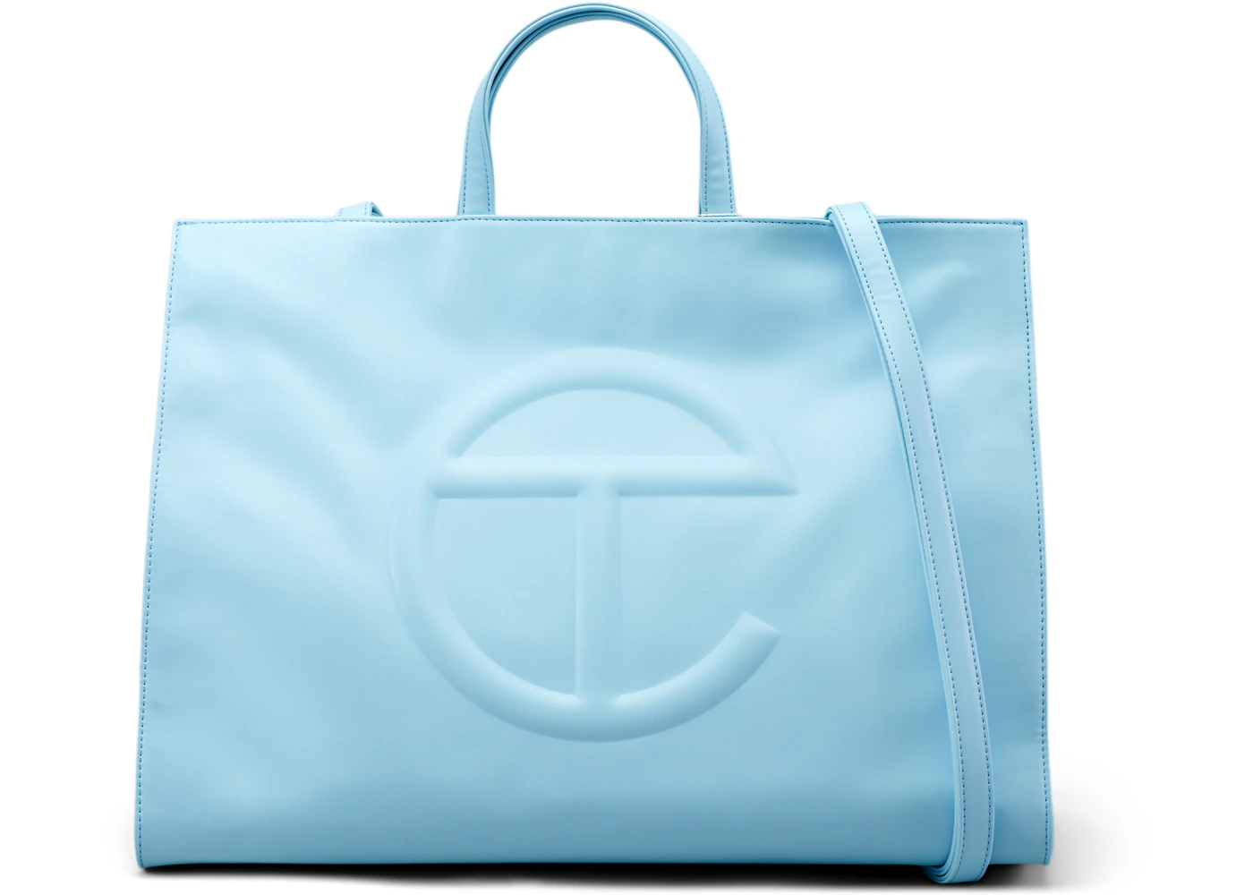Telfar Shopping Bag Large Pool Blue