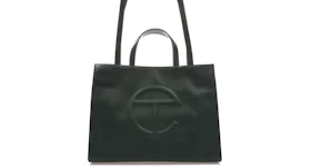 Telfar Shopping Bag Medium en verde oliva oscuro