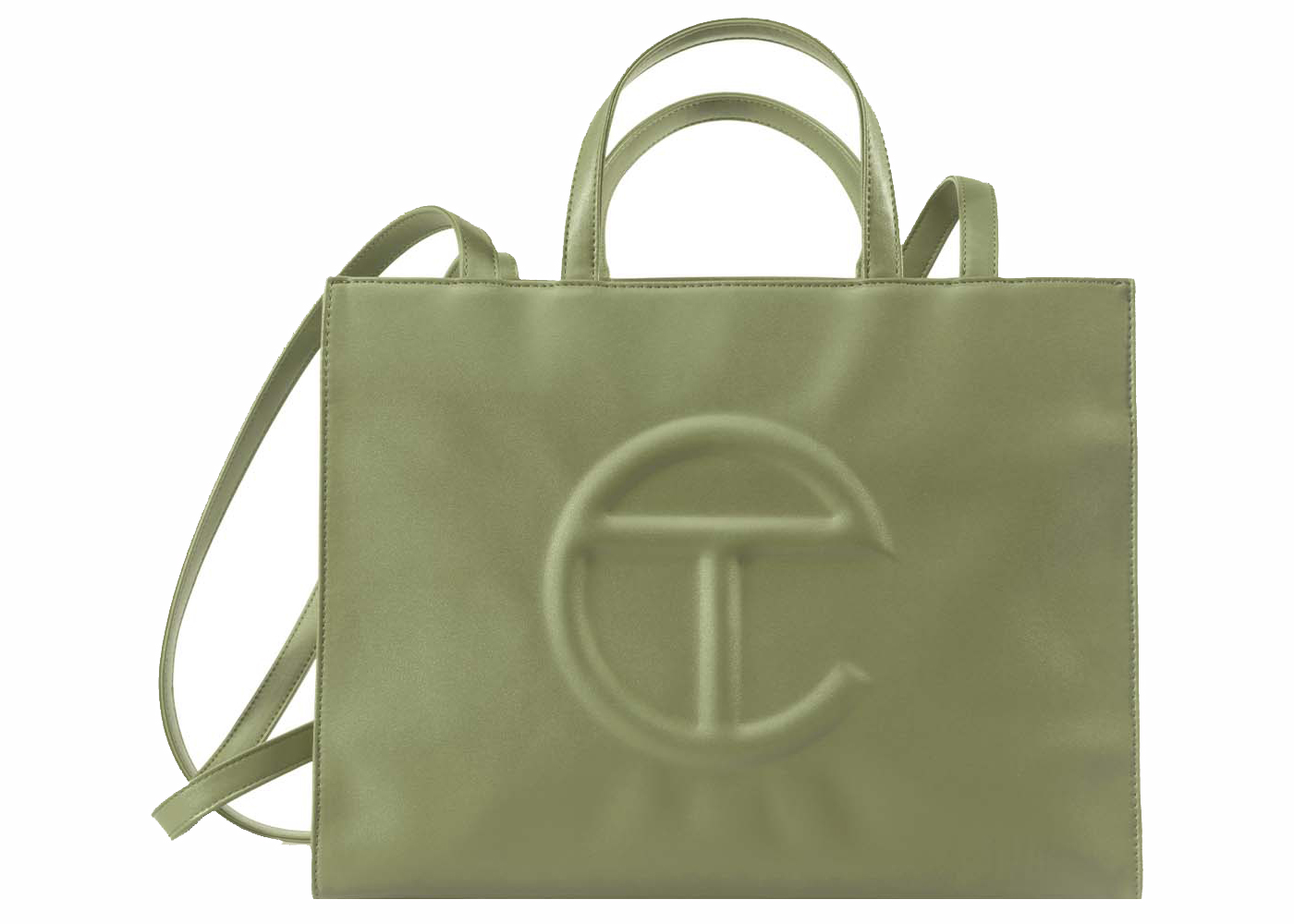 telfar medium shopping bag (Navy)
