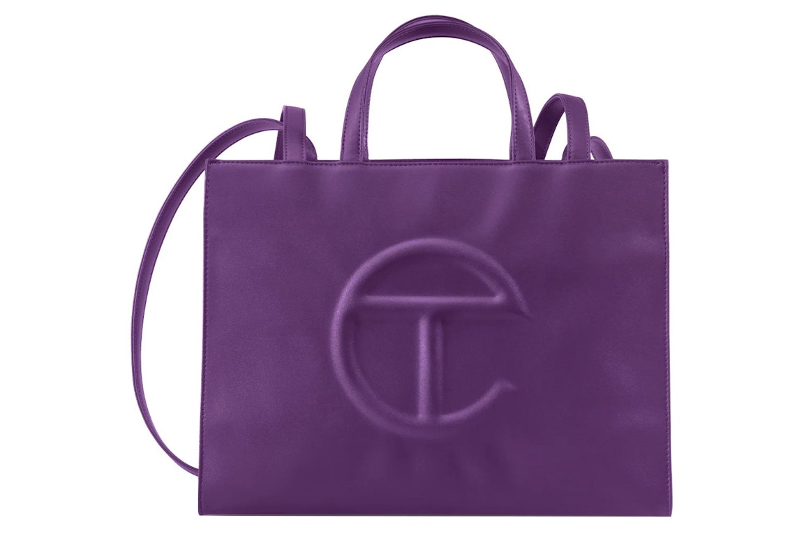 Pre-owned Telfar Shopping Bag Medium Grape
