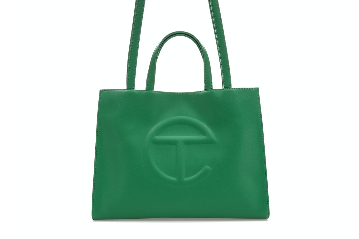 Pre-owned Telfar Shopping Bag Medium Greenscreen