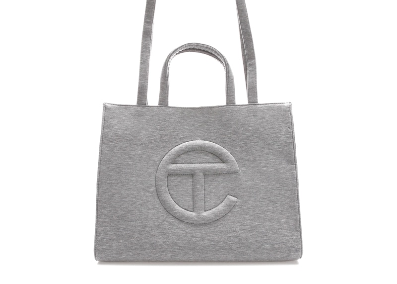 Telfar x UGG Fleece Shopping Bag Medium Heather Grey