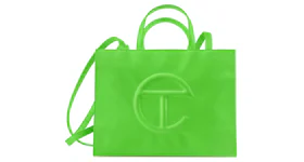 Telfar Shopping Bag Medium Highlighter Green