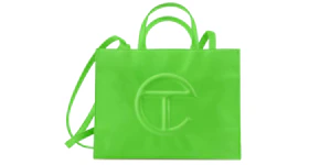 Telfar Shopping Bag Medium Highlighter Green