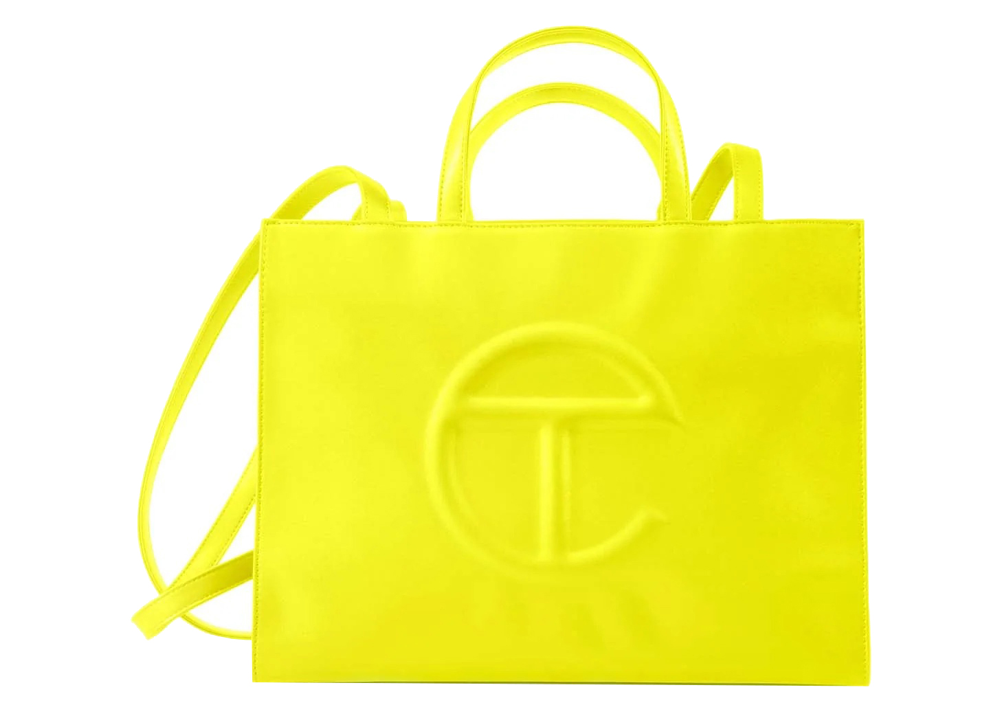 TELFAR Shopping bag mediam YELLOW