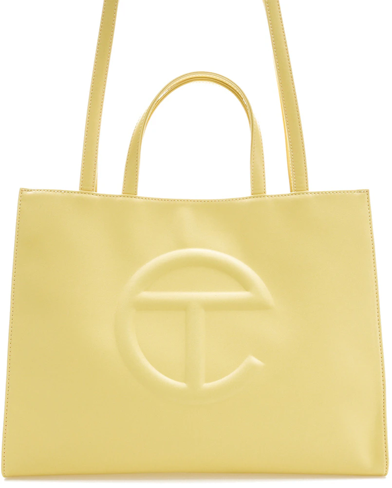 Telfar Shopping Bag Medium Margarine in Vegan Leather - US