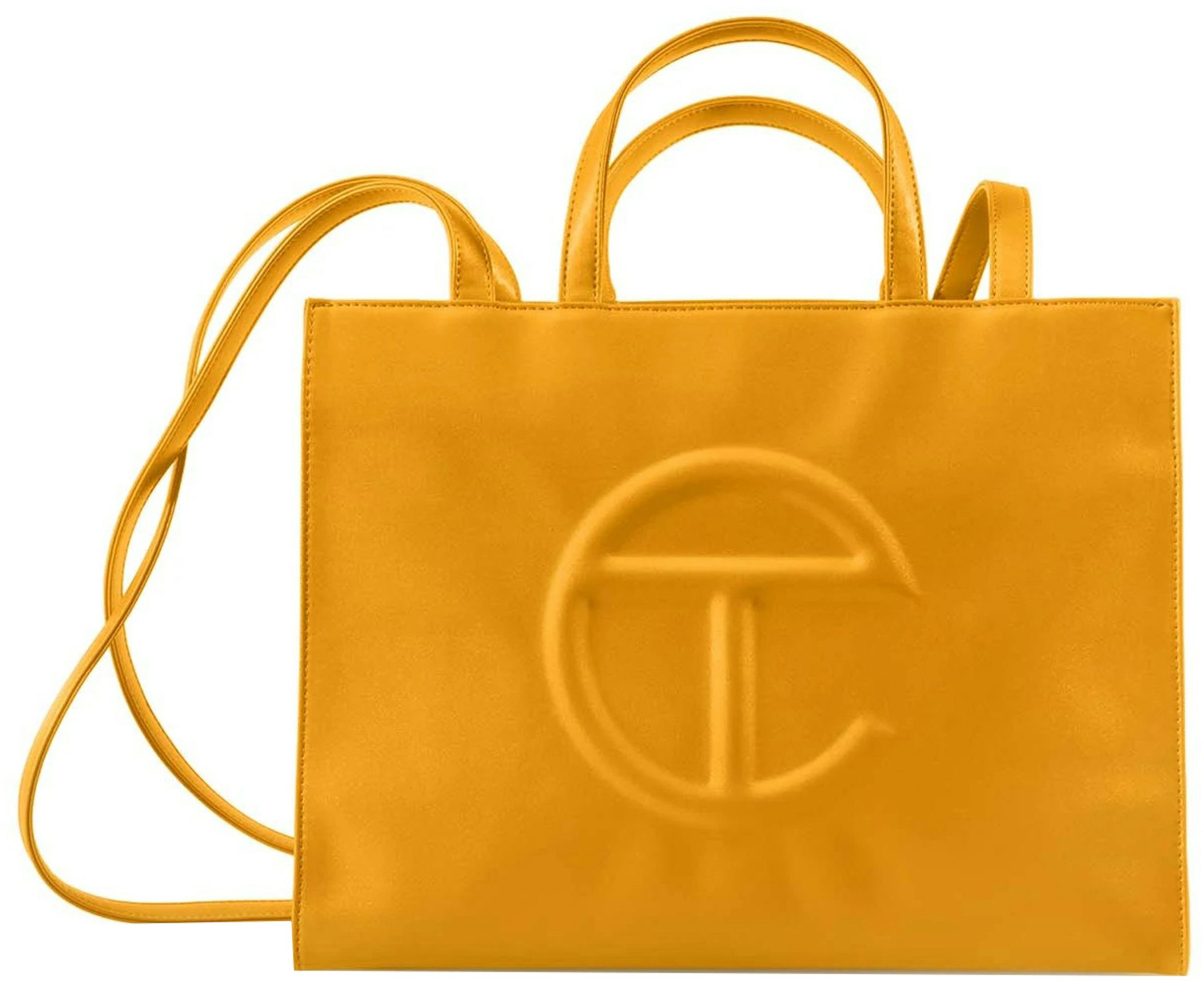 Telfar Shopping Bag Medium Drab in Vegan Leather - US