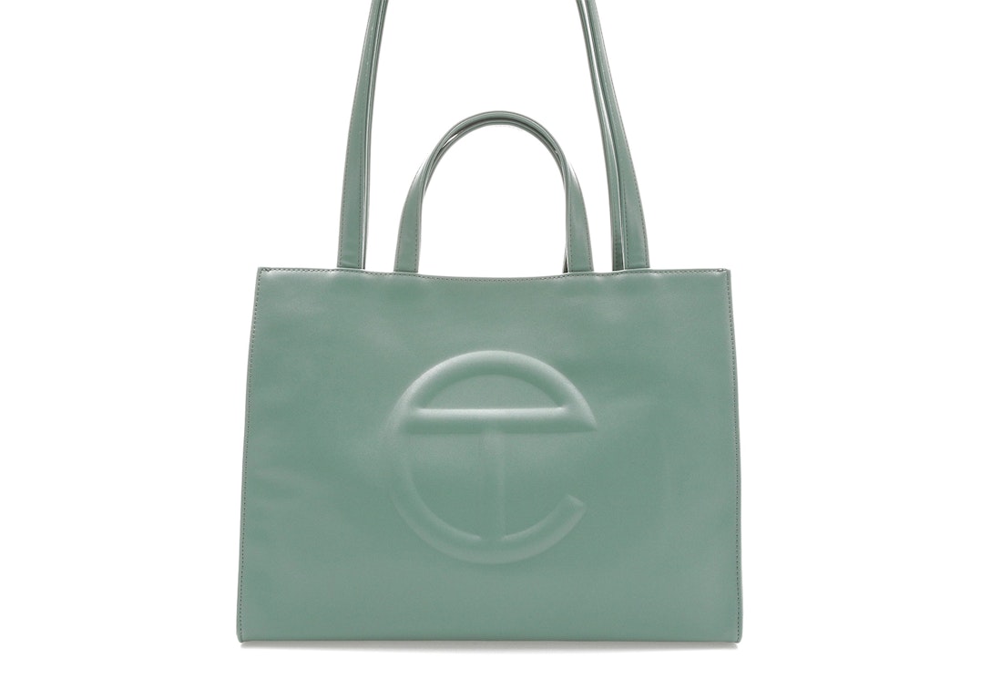 Pre-owned Telfar Shopping Bag Medium Sage