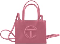 Telfar+Small+Leather+Shopping+Bag+-+Black+%28TF-012-BK-S+001%29