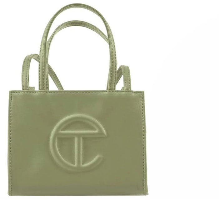 Telfar Shopping Bag Small Leaf in Faux Leather - US