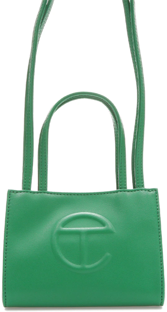 Telfar Shopping Bag Small Greenscreen in Vegan Leather - US