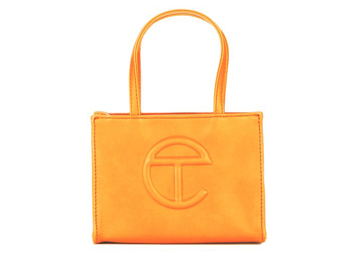 Telfar Shopping Bag Small Orange in 