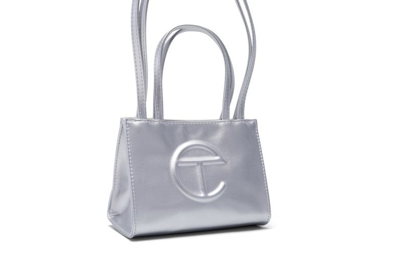 Telfar Shopping Bag Small Silver