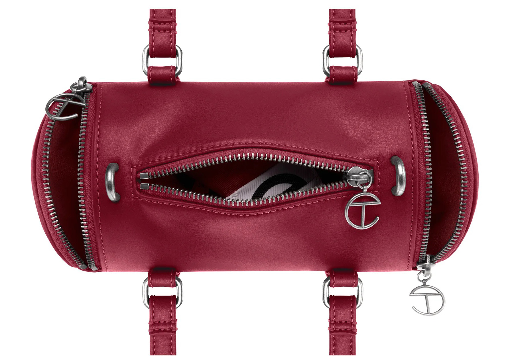 Telfar Small Duffle Oxblood