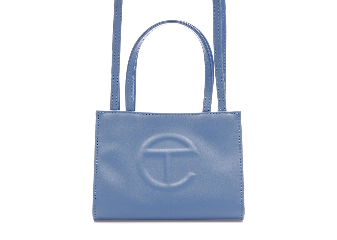 Pre-owned Telfar Shopping Bag Small Cerulean