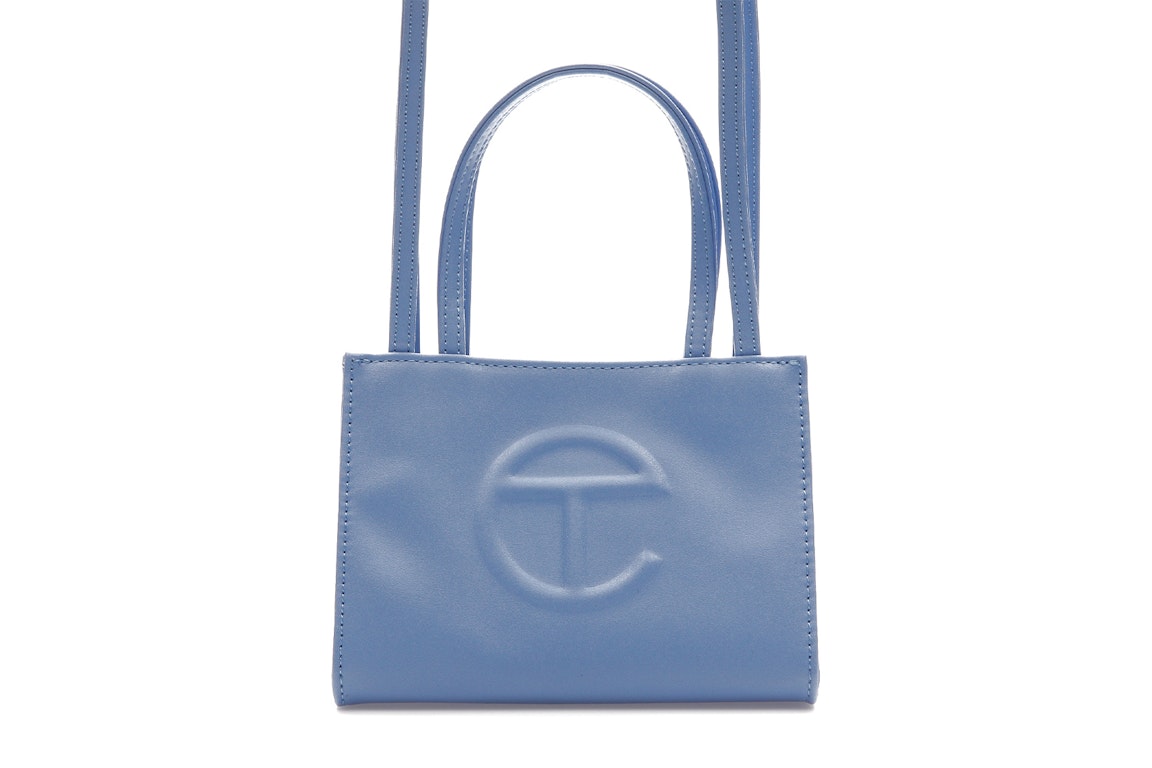 Pre-owned Telfar Shopping Bag Small Cerulean