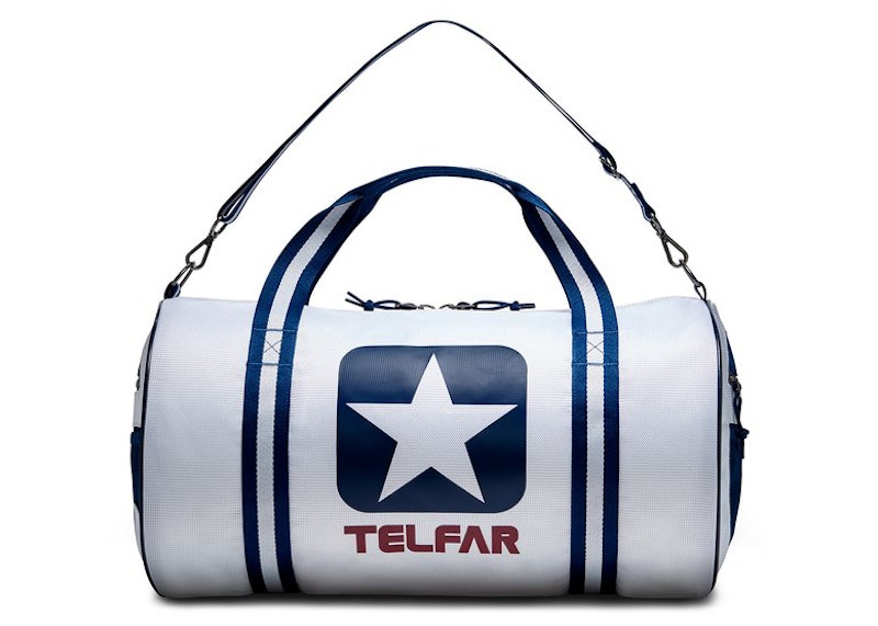 Converse duffle hot sale bag white