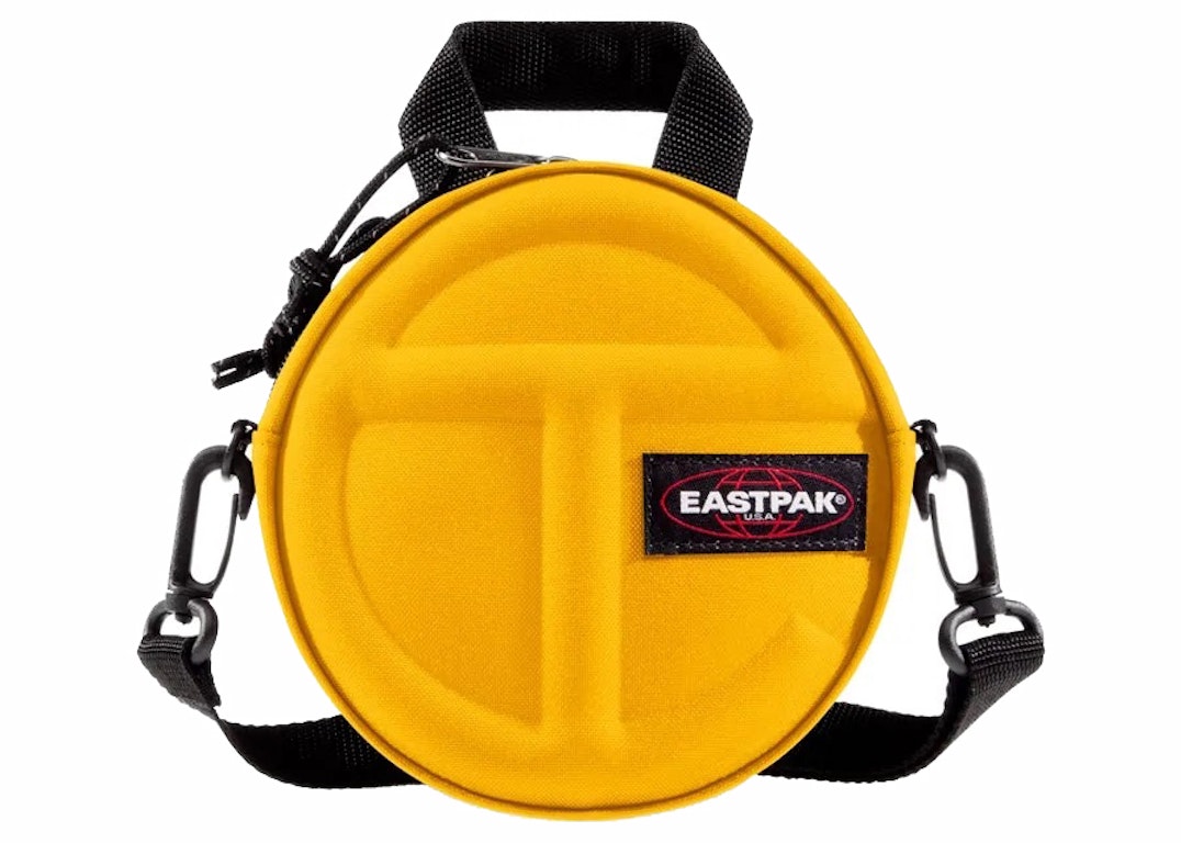 Pre-owned Telfar X Eastpak Circle Bag Yellow