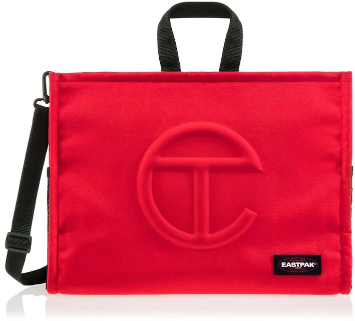 Telfar x Eastpak Medium Shopper Red in Polyester with Black-tone - DE