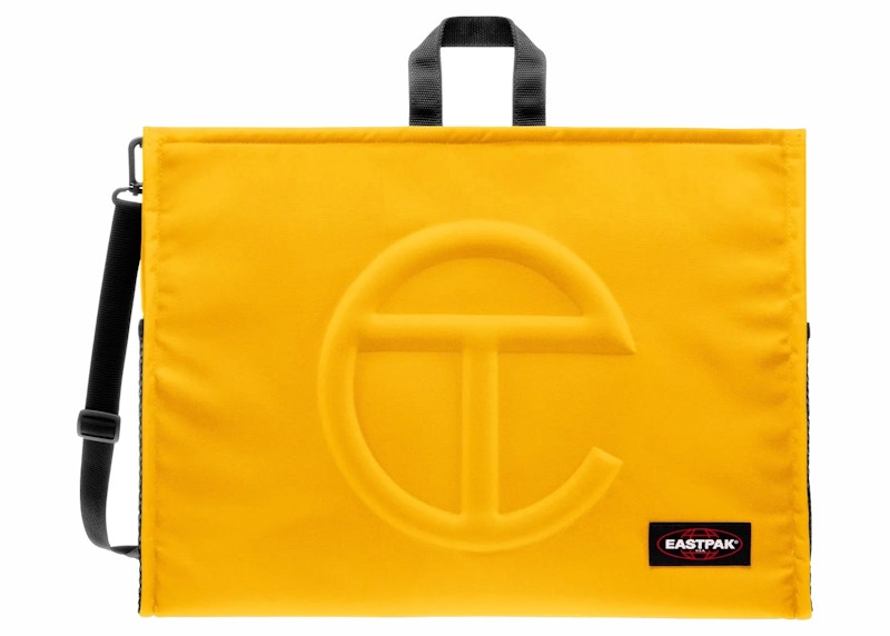 Sac cabas Telfar x Eastpak grand format bretelles jaune in