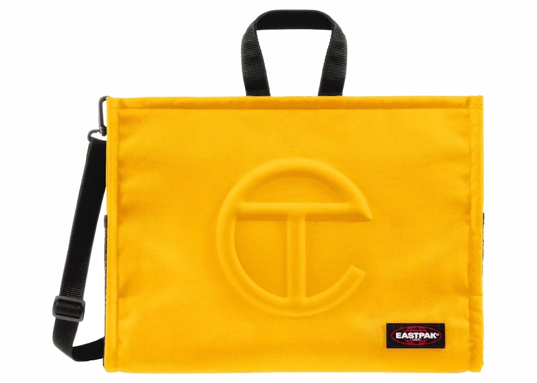 Pre-owned Telfar X Eastpak Shopper Medium Yellow