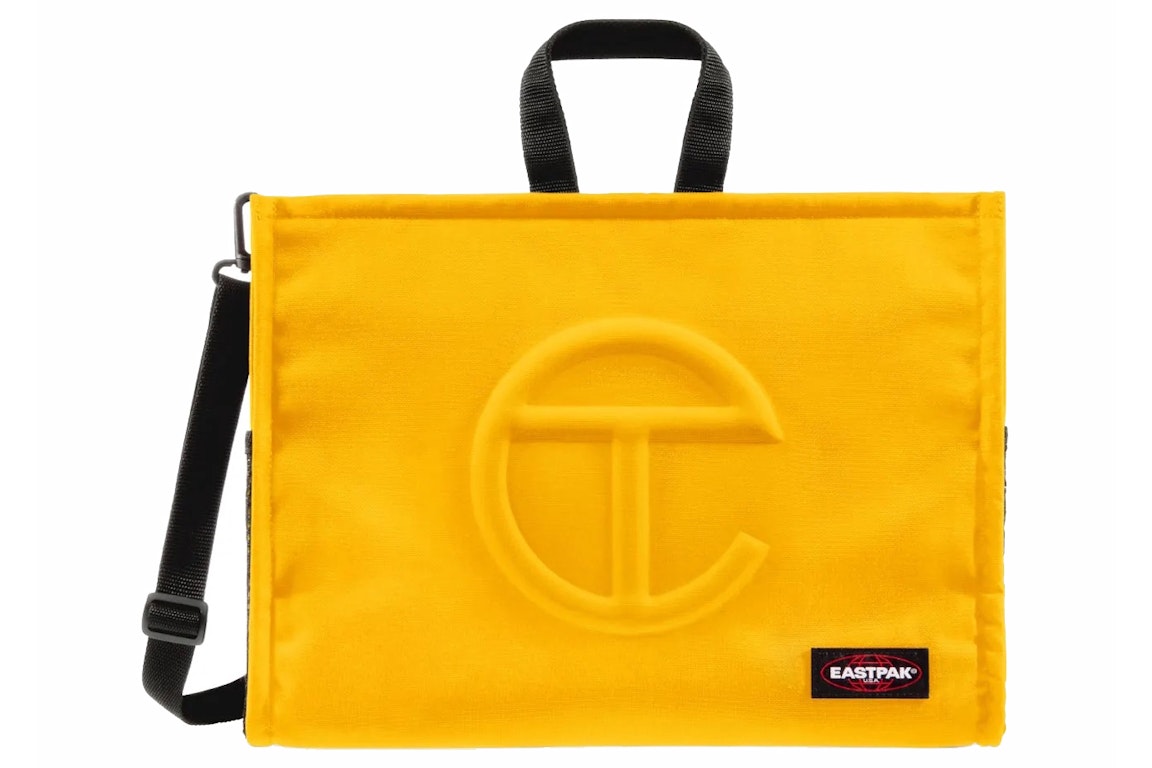 Pre-owned Telfar X Eastpak Shopper Medium Yellow