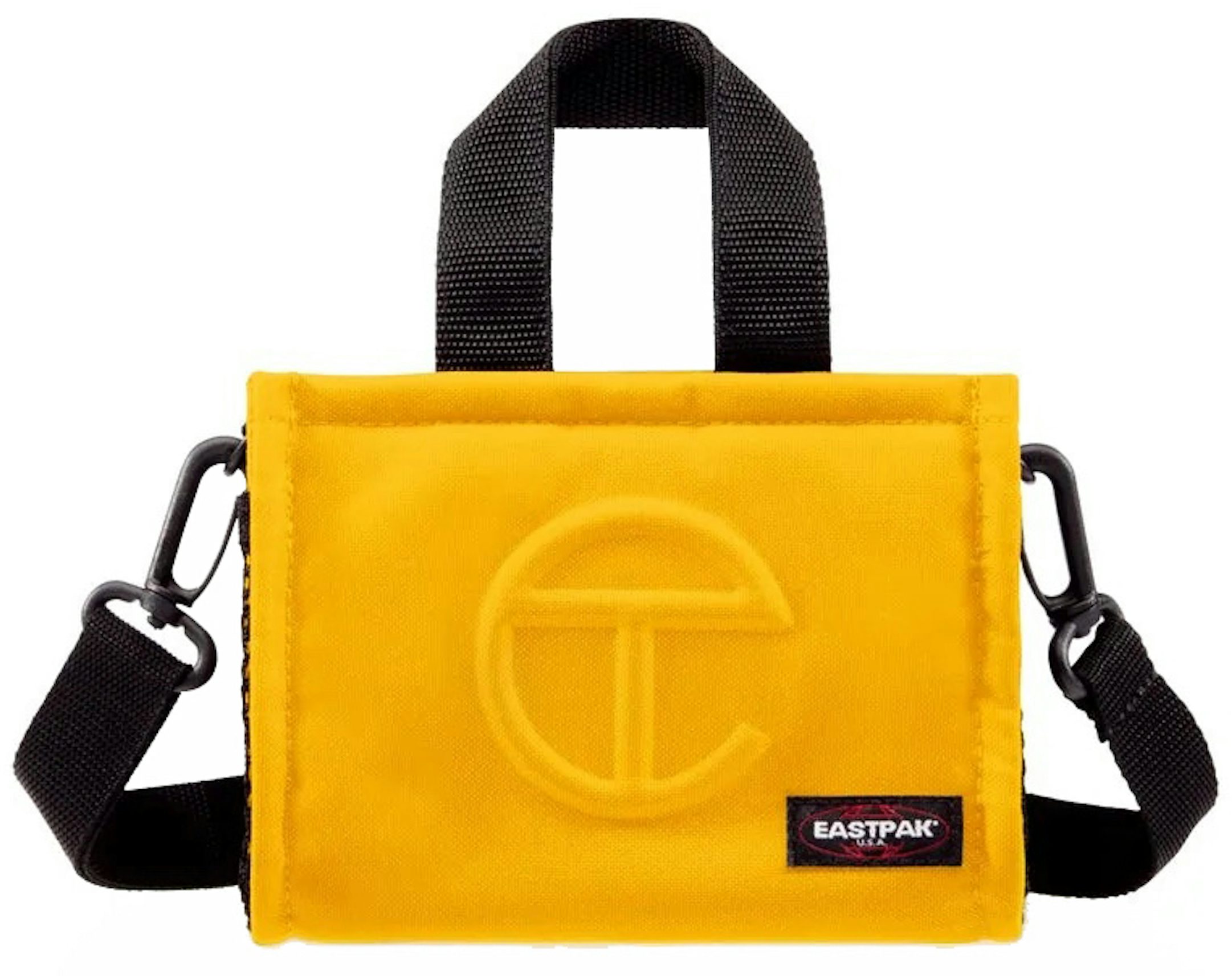 Telfar X Eastpak small circle bag yellow