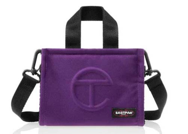 Pre-owned Telfar X Eastpak Small Shopper In Purple