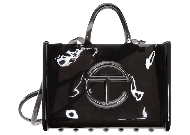 Telfar x Melissa Large Jelly Shopper Black in PVC - GB