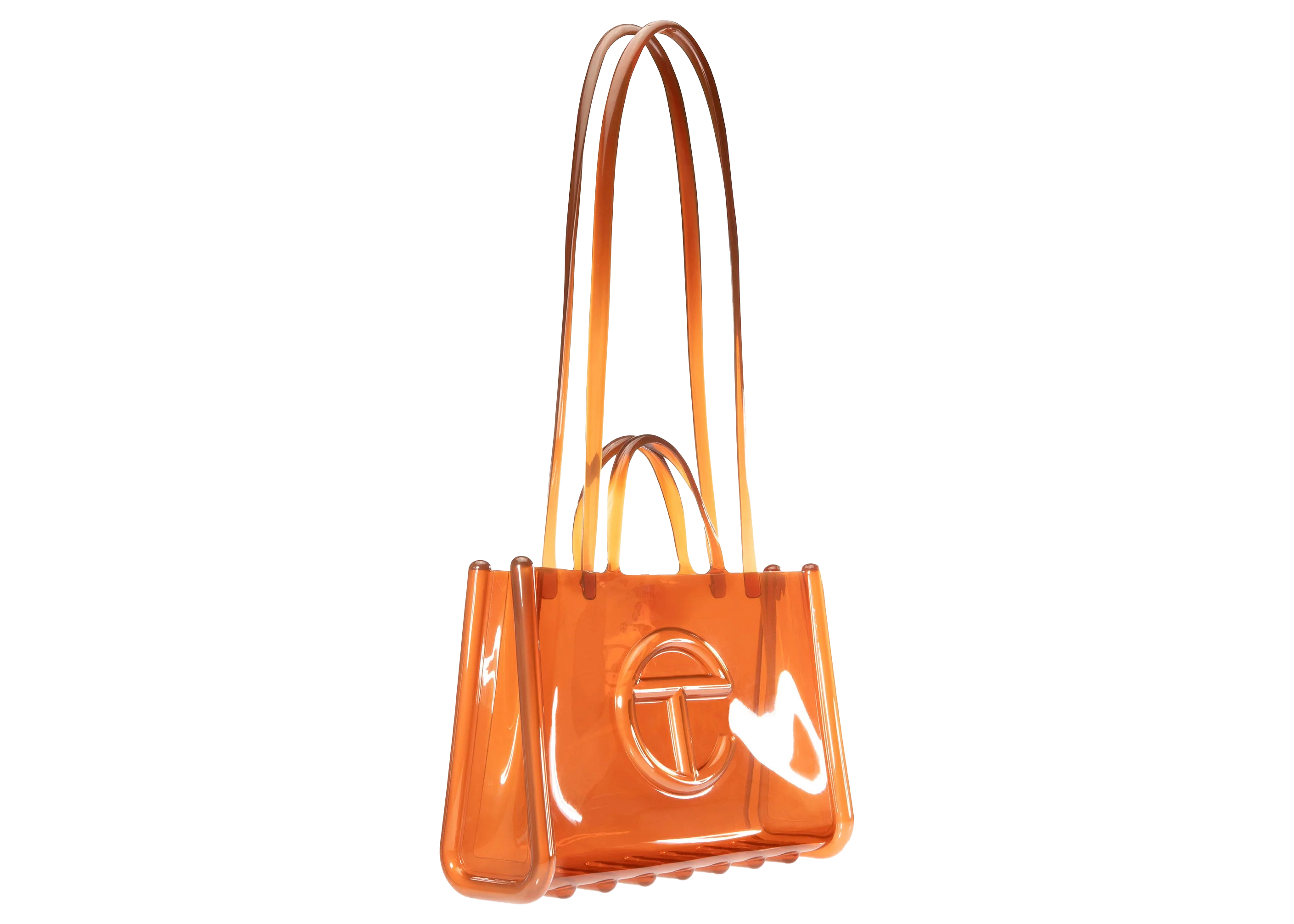 Telfar x Melissa Large Jelly Shopper Brown in PVC - GB