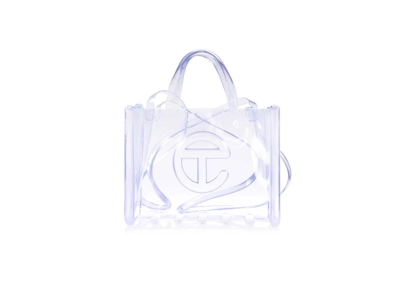 Telfar x Melissa Medium Jelly Shopper Clear