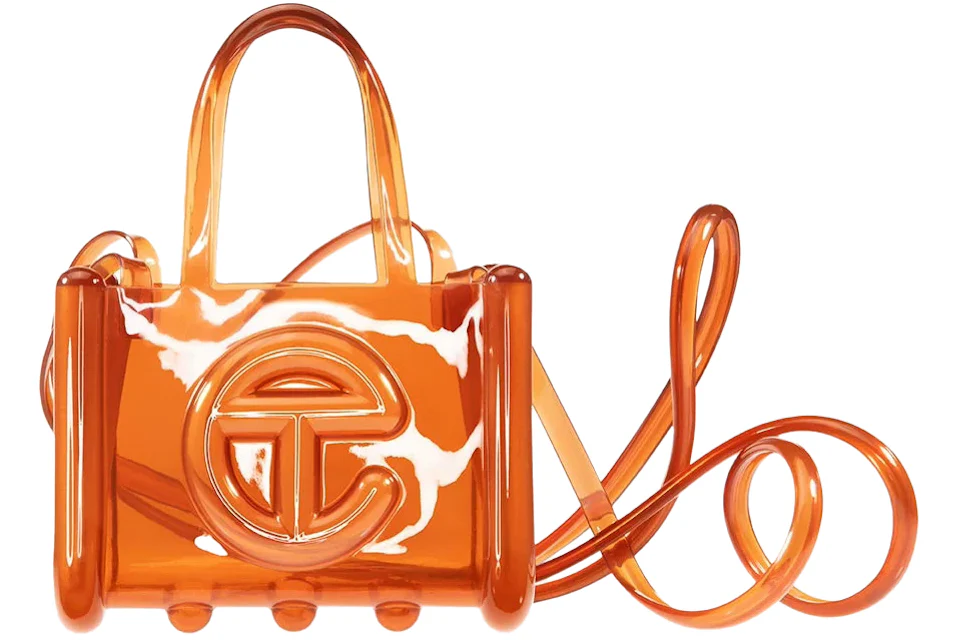 Telfar x Melissa Small Jelly Shopper Brown in PVC - CN