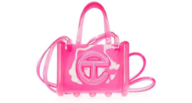 Telfar x Melissa 小型果凍購物袋透明粉紅色