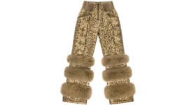 Telfar x Moose Knuckles Quilted Bomber Pants Gold/Fox