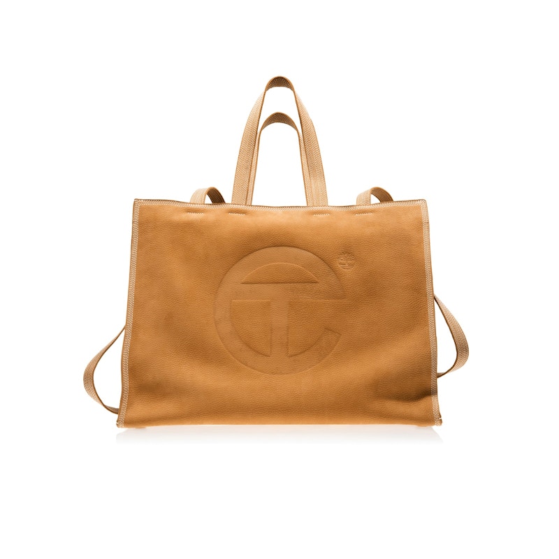 Pre-owned Telfar X Timberland Large Shopper In Wheat In Sand