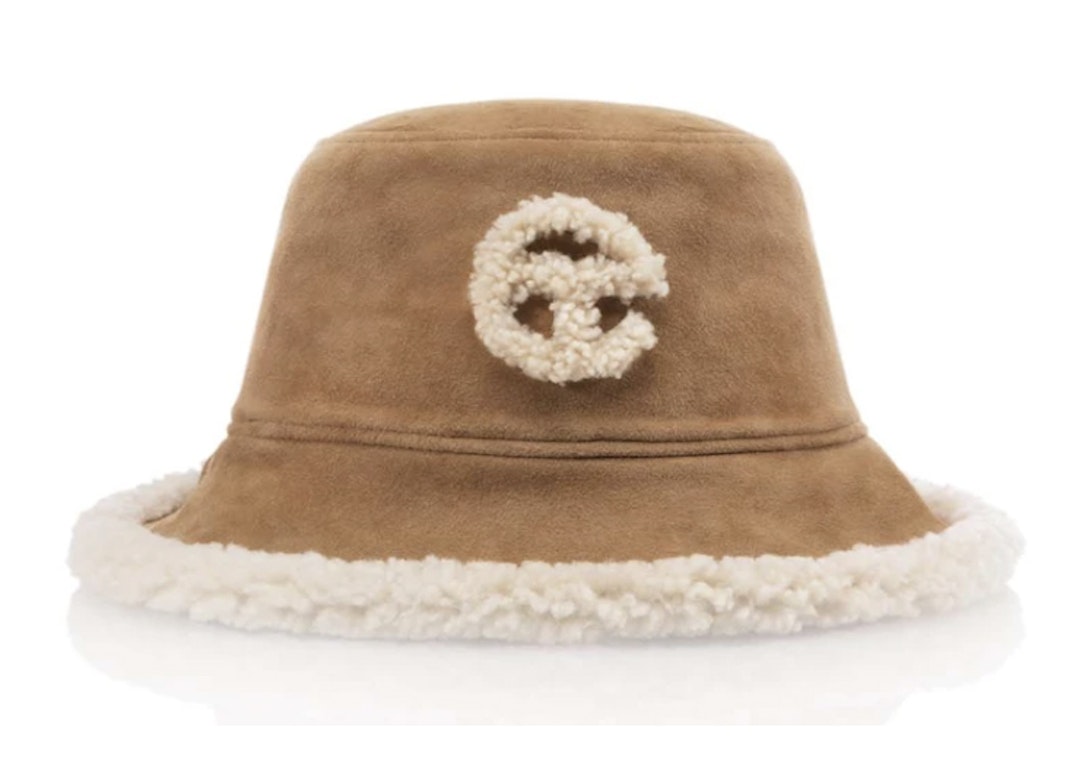Pre-owned Telfar X Ugg Bucket Hat Chestnut