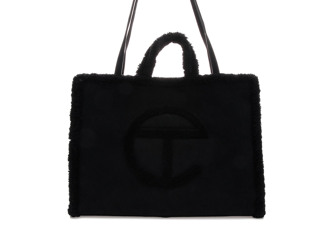 Pre-owned Telfar X Ugg Shopping Bag Large Black