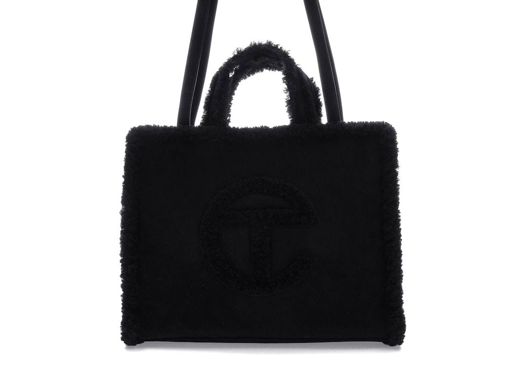 Pre-owned Telfar X Ugg Shopping Bag Medium Black