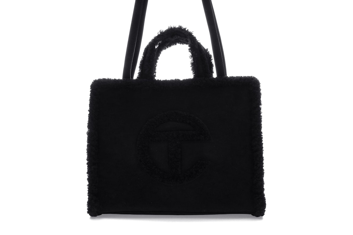 Pre-owned Telfar X Ugg Shopping Bag Medium Black