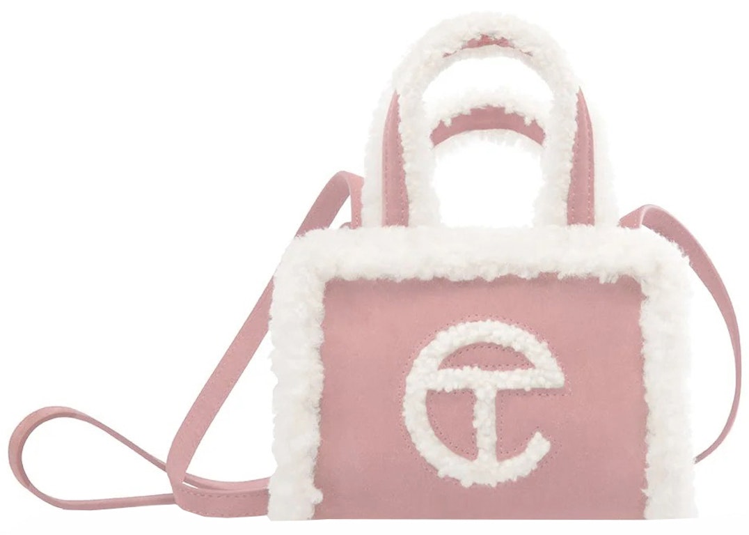 Pre-owned Telfar X Ugg Shopping Bag Small Pink