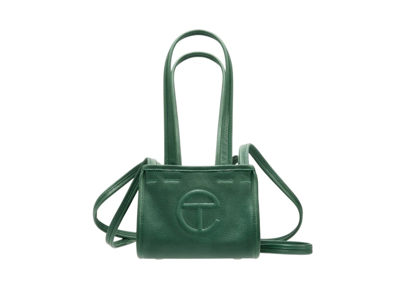 Telfar x Wilsons Small Carry Bag Forest in Leather - US