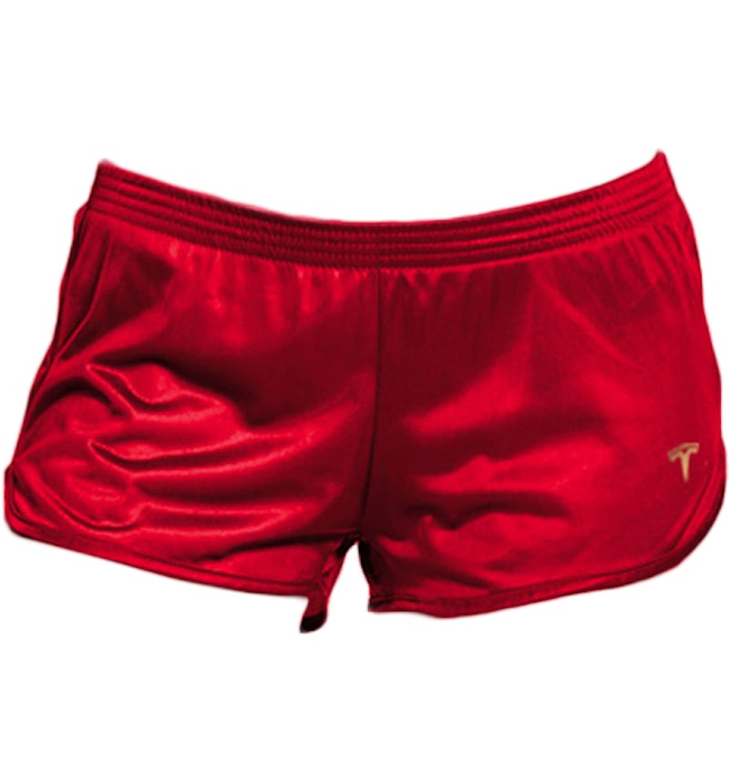 Tesla Short Shorts Red SS20 US - Main Image