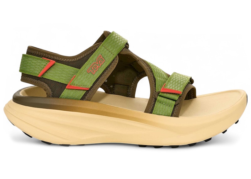 Teva Aventrail R2T Trailrunning-Sandale Dunkeloliv Peridot