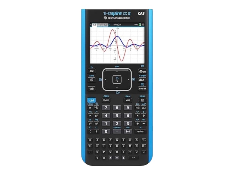 Texas Instruments TI-Nspire CX II CAS Grafikrechner schwarz