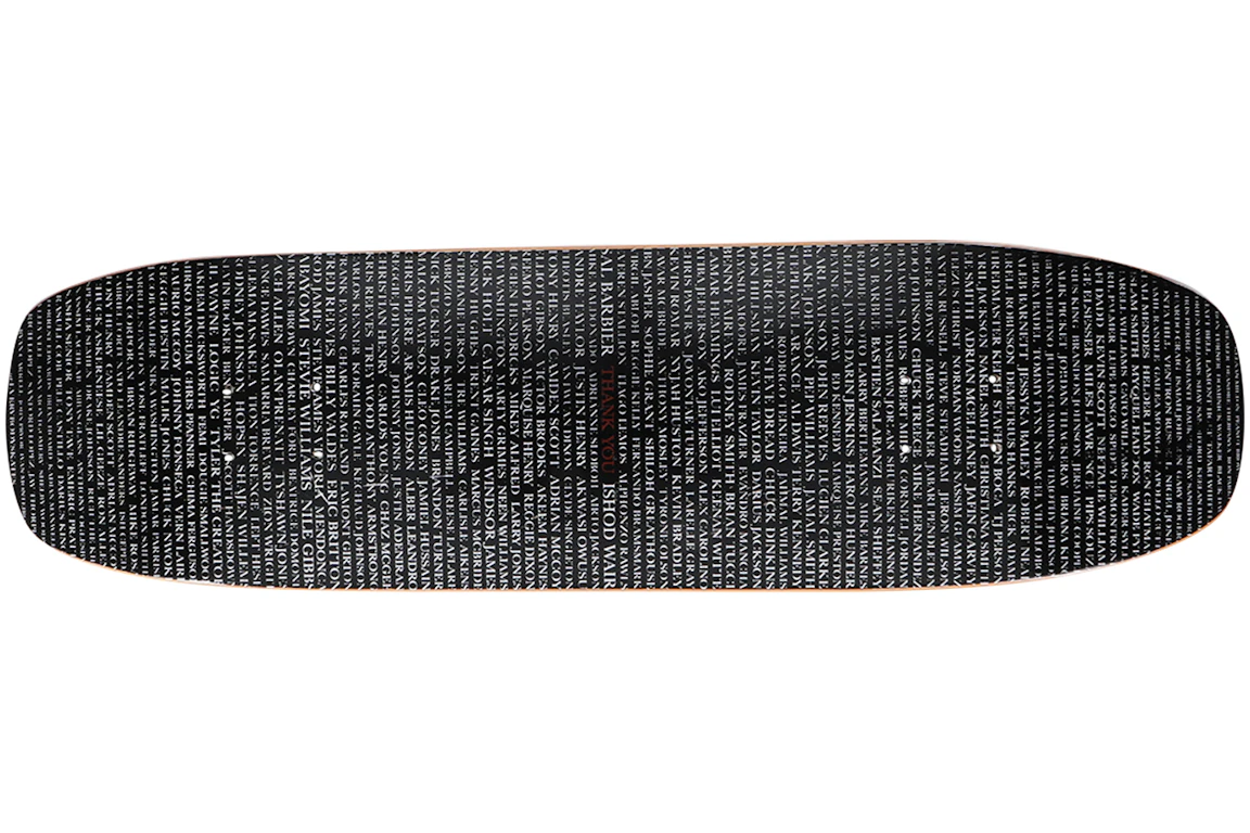 The Berrics x Everybody Skates THANK YOU Board Retro Contemporary Black/Black