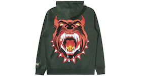 The Hundreds Back to the Hundreds Pitbull Pullover Hoodie Alpine Green