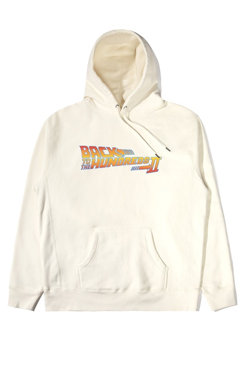 the hundreds white hoodie