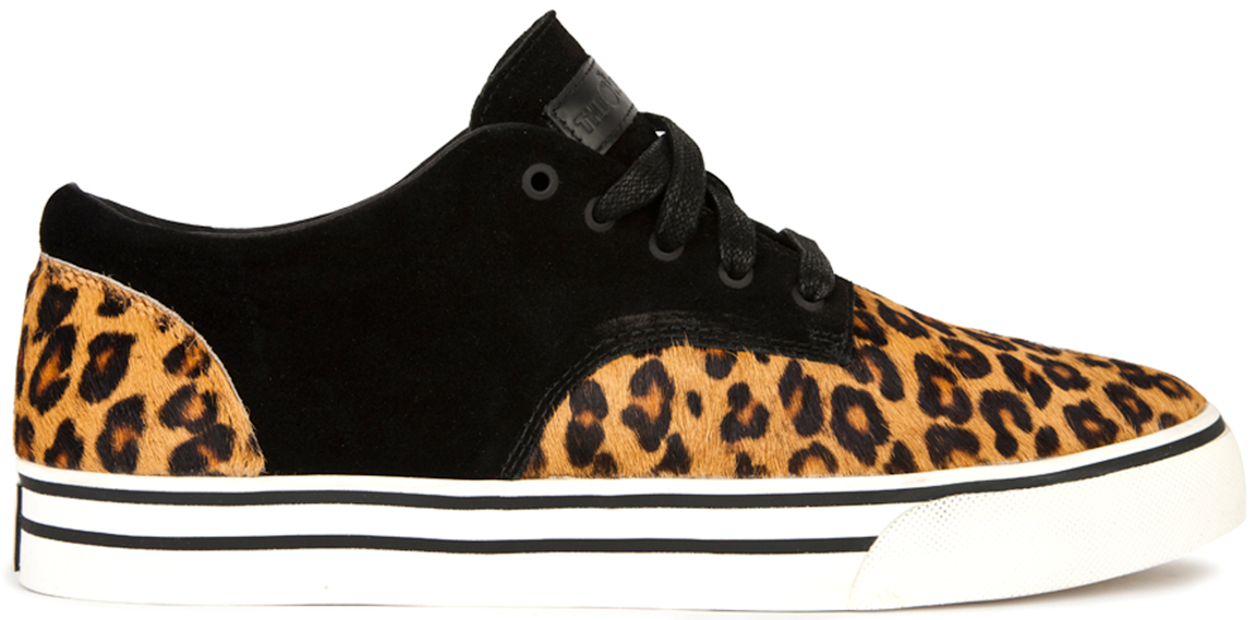 Pre-owned The Hundreds Johnson Low Borgore In Black/leopard
